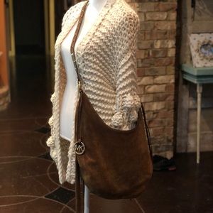 Michael Kors Rhea Hobo Fringe suede bag